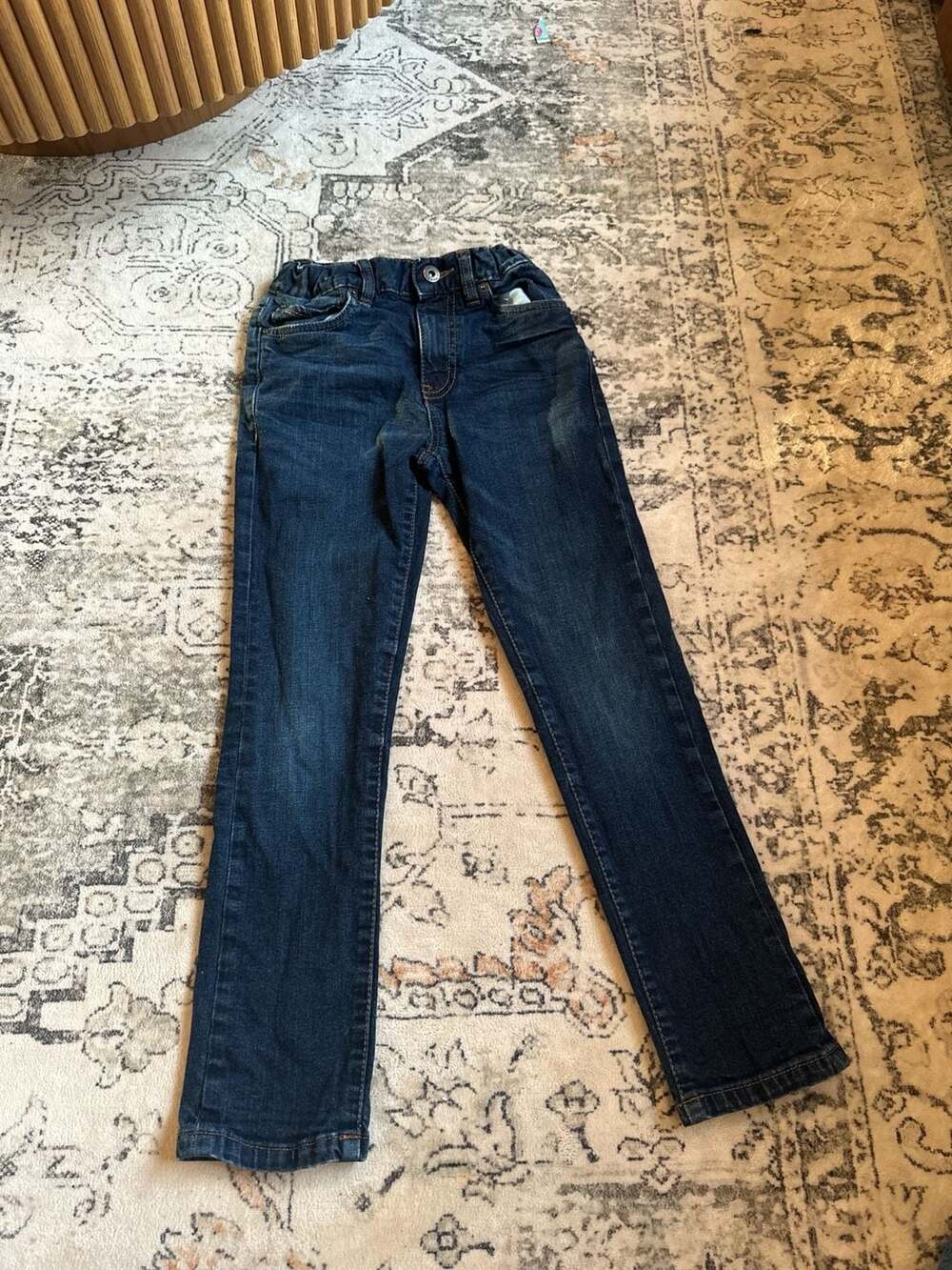 Lucky Brand Boys Size 8 Authentic Skinny Jeans Medium Wash